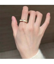 Enamel Butterfly Female Niche High-grade sense Light Luxury Non-fading Women Copper Fashion Ring