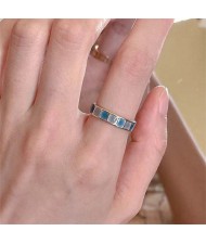 Enamel Butterfly Female Niche High-grade sense Light Luxury Non-fading Women Copper Fashion Ring