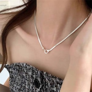 Korean Fashion Handcuff Pendant Wholesale Collarbone Chain Necklace