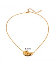 Beach Style Whelk Pendant Fashion Women Stainless Steel Wholesale Necklace