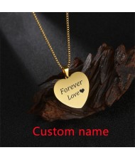 Cubic Zirconia Butterfly Pendant Fashion Women Stainless Steel Wholesale Necklace