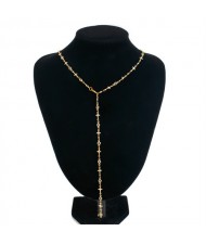 Vintage Minimalist Design Bling Hollow-out Drop Shape Costume Jewelry Set
