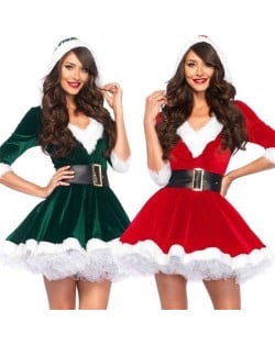Miss Santa's costume, Christmas Women/ Lady Dress