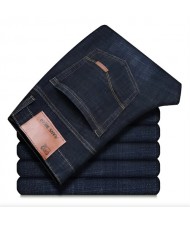 8010 Men's Casual Stretch Jeans for Work - Black