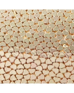 Heart Shape DIY Jewelry Accessories CCB Plastic Beads