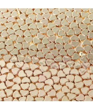 Heart Shape DIY Jewelry Accessories CCB Plastic Beads