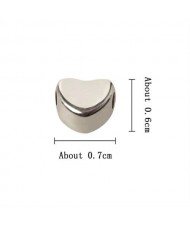 Heart Shape DIY Jewelry Accessories CCB Plastic Beads