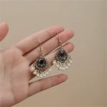 Bohemian Fashion Vintage Artificial Pearl Tassel Women Dangle Wholesale Earrings
