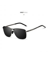 11 Colors Available Men's Polarized Anti-UV (UV400 Protection) Metallic Fashion Sunglasses