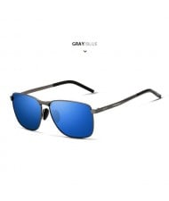 11 Colors Available Men's Polarized Anti-UV (UV400 Protection) Metallic Fashion Sunglasses