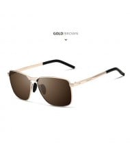 11 Colors Available Men's Polarized Anti-UV (UV400 Protection) Metallic Fashion Sunglasses