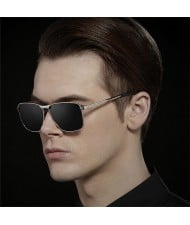 11 Colors Available Men's Polarized Anti-UV (UV400 Protection) Metallic Fashion Sunglasses