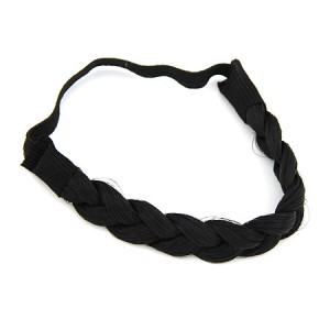 Weaving Wig Style Hair Band - Black