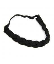 Weaving Wig Style Hair Band - Black