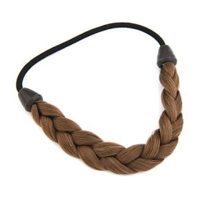 Weaving Wig Style Hair Band - Brown