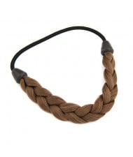 Weaving Wig Style Hair Band - Brown