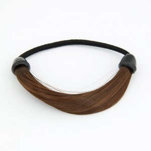 Fashion Wig Hair Band - Brown