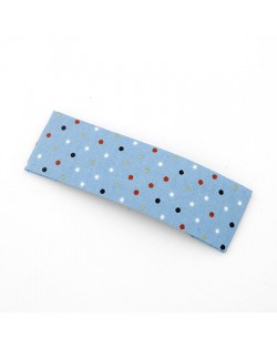 Korean Dots Fashion BB Hair Clip - Sky Blue