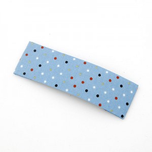 Korean Dots Fashion BB Hair Clip - Sky Blue