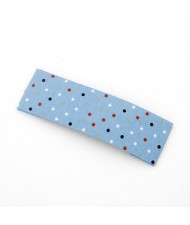 Korean Dots Fashion BB Hair Clip - Sky Blue