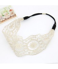 Korean Lace Cloth Fashion Hair Hoop