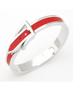 Belt Design Red Bangle