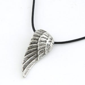 Korean Fashion Vintage Angel Wing Unisex Necklace