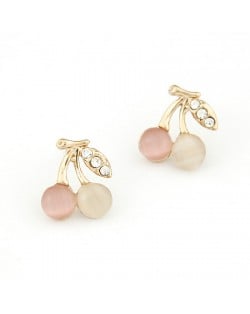 Fair Lady Fashion Cherry Ear Studs