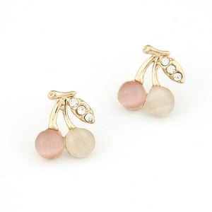 Fair Lady Fashion Cherry Ear Studs