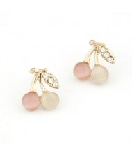 Fair Lady Fashion Cherry Ear Studs