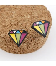 Ear Studs - Black