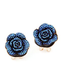 Charming Blue Enchantress Ear Studs
