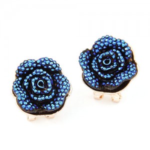 Charming Blue Enchantress Ear Studs