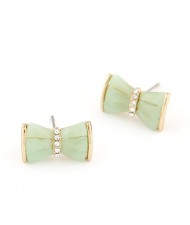 Earrings - Green