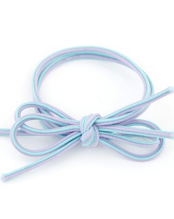 Elegant Bowknot Style Rubber Hair Band - Blue