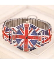 Doodle Fashion United Kingdom Flag Wrist Watch