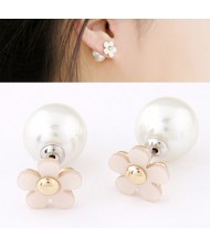 Earrings - White