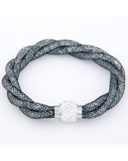 Western Popular Weaving Fashion Stardust Bracelet - White