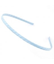 Sweet Simple Exquisite Quality Weaving Style Hair Hoop - Sky Blue