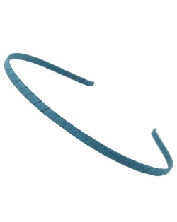 Sweet Simple Exquisite Quality Weaving Style Hair Hoop - Ink Green