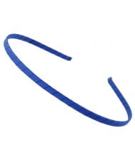 Sweet Simple Exquisite Quality Weaving Style Hair Hoop - Royal Blue