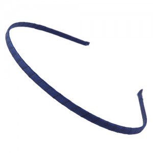 Sweet Simple Exquisite Quality Weaving Style Hair Hoop - Ink Blue