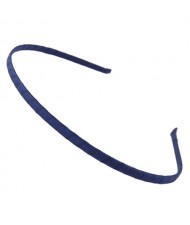 Sweet Simple Exquisite Quality Weaving Style Hair Hoop - Ink Blue