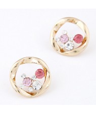 Earrings - Pink