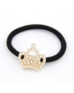 Korean Pearl Fashion Crown Hair Band