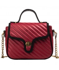 4 Colors Swirl Pattern Women Fashion Handbag/ Shoulder Bag